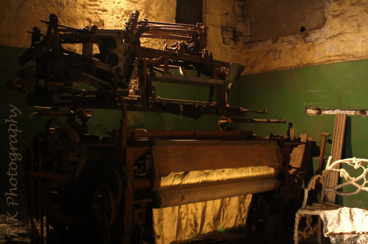 Photograph of Lothersdale Mill Machinery by RK Photography